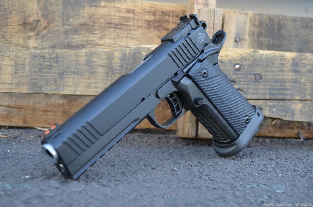 Rock Island Armory Pro Ultra Match 9mm 17+1 G10 56645 1911 LPA Sight-img-0