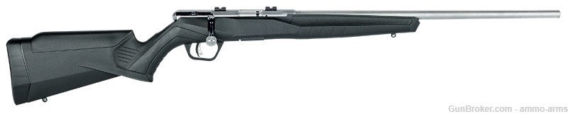 Savage Arms Model B22 FV Stainless .22 LR 21" 10 Rounds 70202-img-1