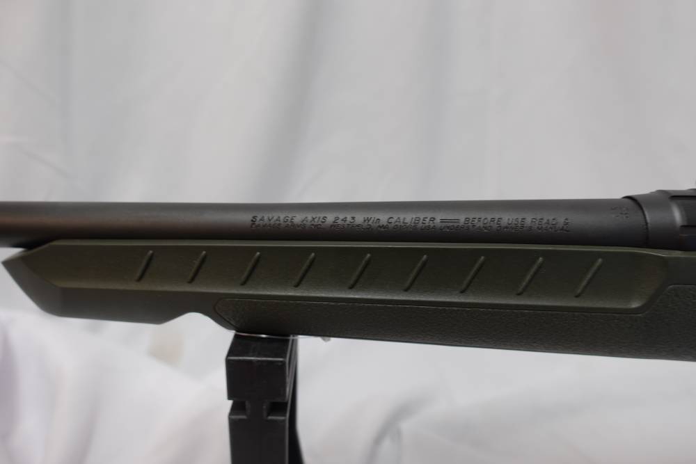 Savage Arms Axis 2 Green 243 Win 4+1 22" Left Hand Bolt Action-img-8