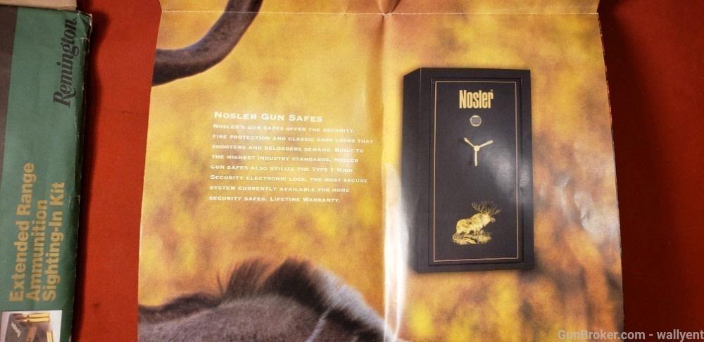 Nosler Bullet Chart for Sportsman Fold-Out Reloading  Information Brass #M7-img-3