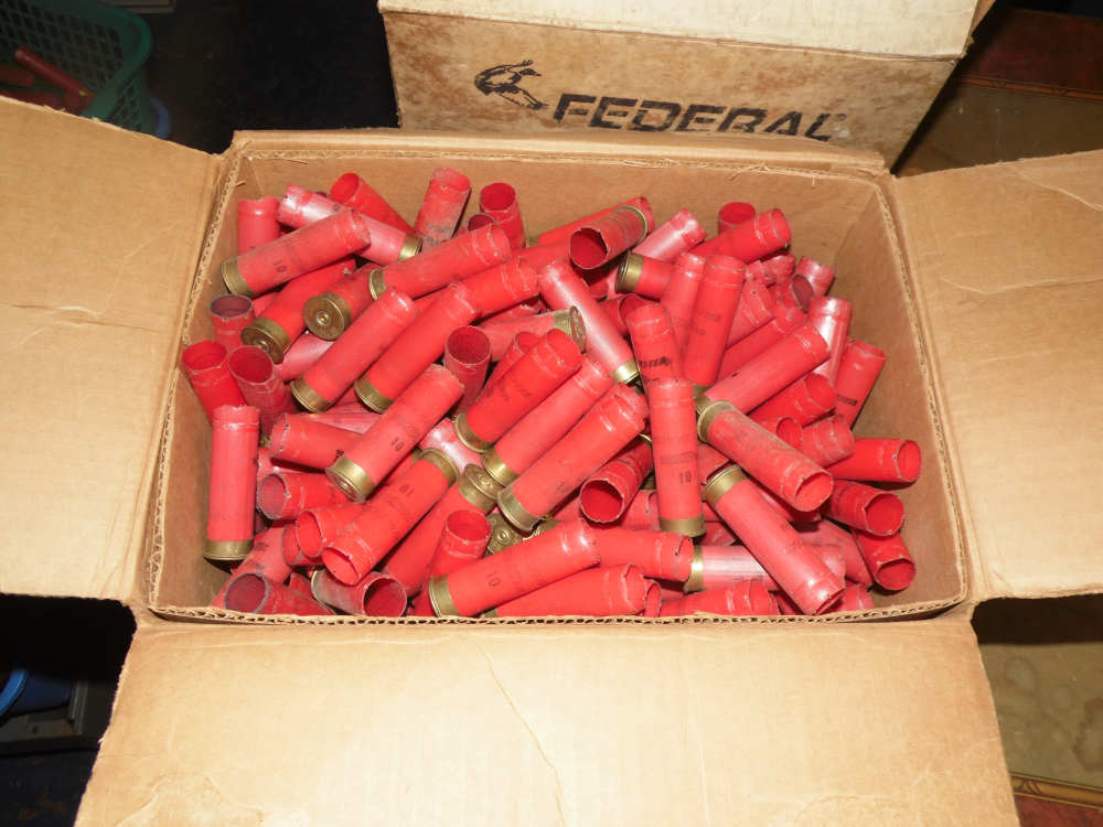 Winchester 12 Ga Gauge 2 3/4" Once Fired Hulls - 376 Total-img-0
