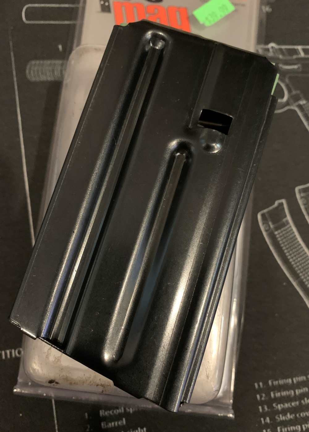 ProMag AR-15 7.62x39mm Magazine 5 Rounds Steel Black - COL 18-img-2