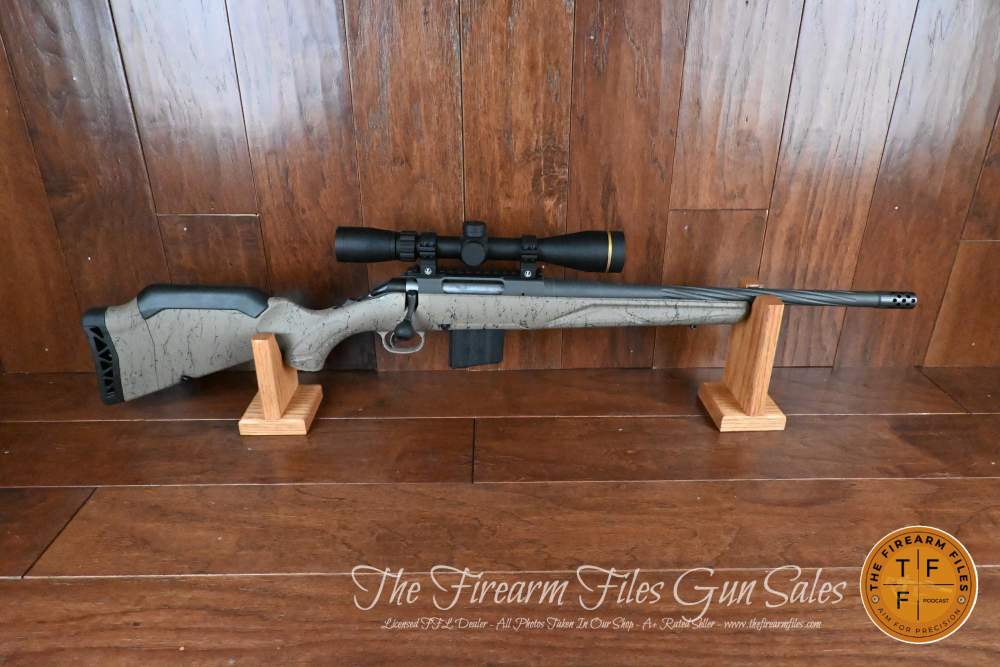 Ruger American Gen 2 Ranch Rifle, 350 Legend, FDE Splatter Leupold 3-9x40mm-img-0