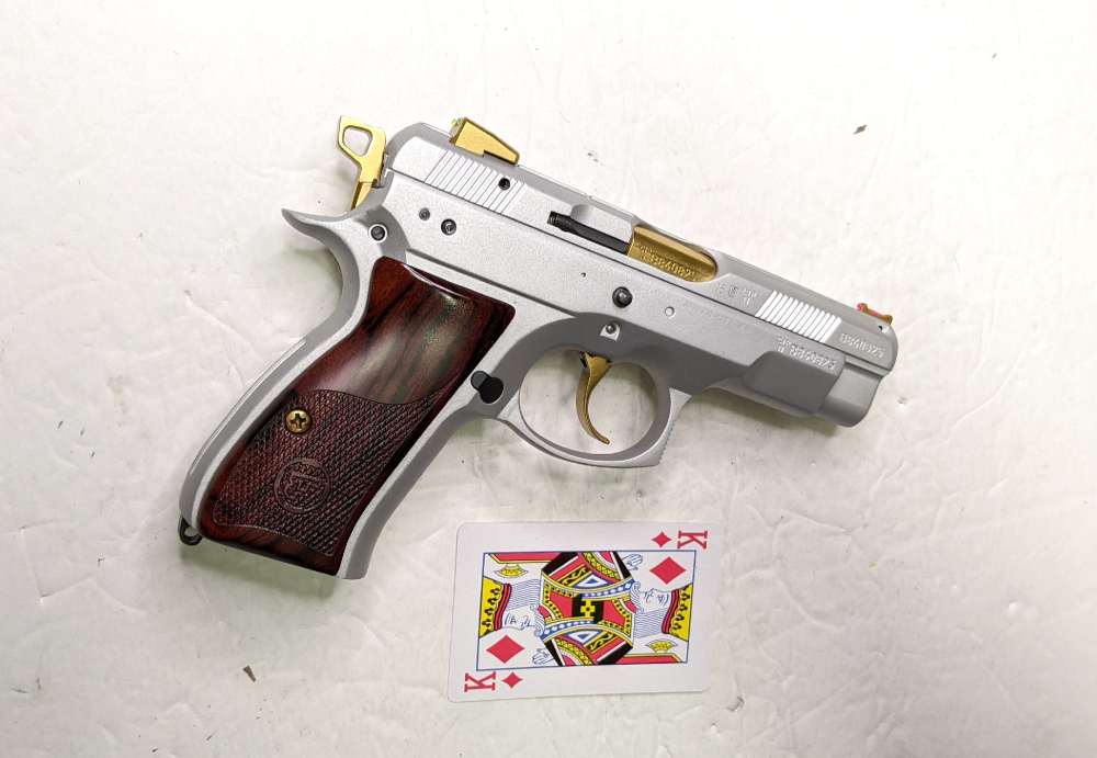 Full Custom CZ 75 D COMPACT 9mm Cerakote -img-1