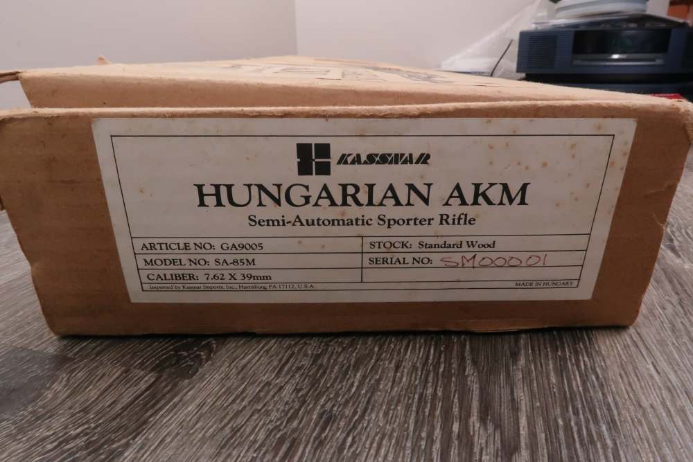Hungarian Kassnar FEG SA 85M Matched Set Serial Number 00001-img-2