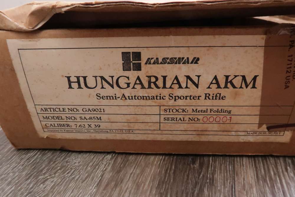 Hungarian Kassnar FEG SA 85M Matched Set Serial Number 00001-img-4