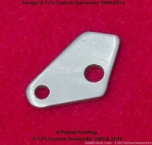 TJ's COLT 1911 SERIES '80 TO '70 CONVERSION SHIM © Frame Slot Filler Plate -img-1