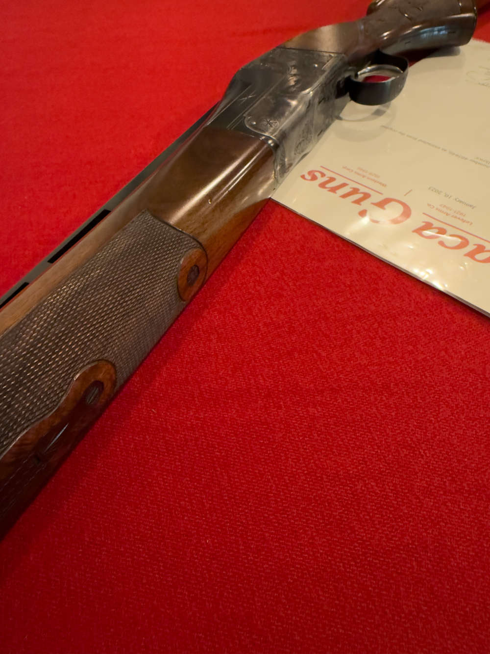 Fabulous Factory Engraved 12 GA Ithaca Grade 4E Single Barrel Trap Shotgun -img-11