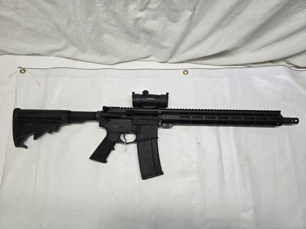 Del-Ton DTI-15 5.56 Nato w/ Tru Glo Red and Green Dot Sight-img-5