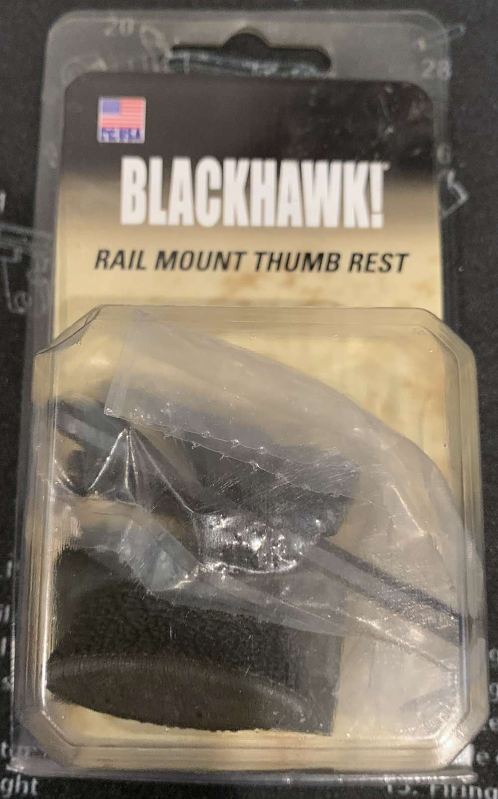 Blackhawk AR-15 Picatinny Rail Mounted Thumb Rest Green - 71RM00OD-img-1