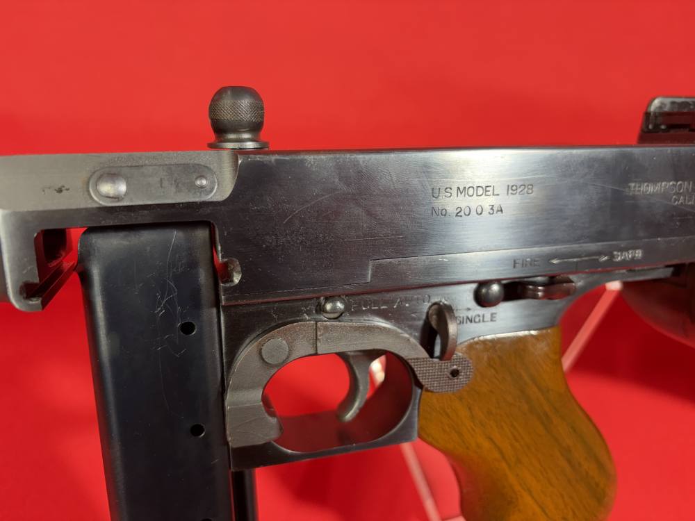 Fully Transferable Auto Ordnance 1928 Thompson Submachine Gun .45 w/ Case -img-30