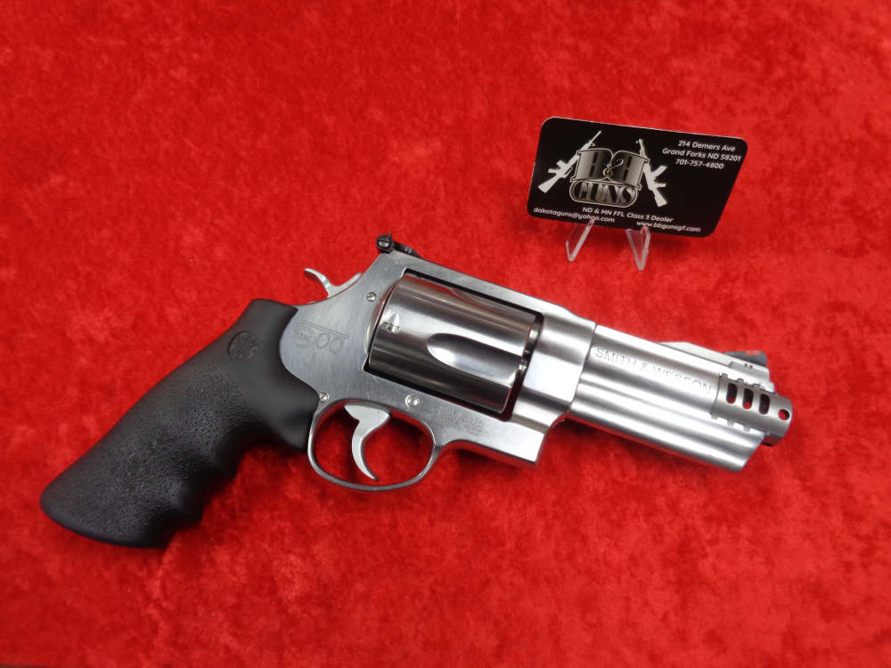 S&W Model 500 SW Magnum 4" Ported Barrel Stainless Bear Revolver WE TRADE!-img-21