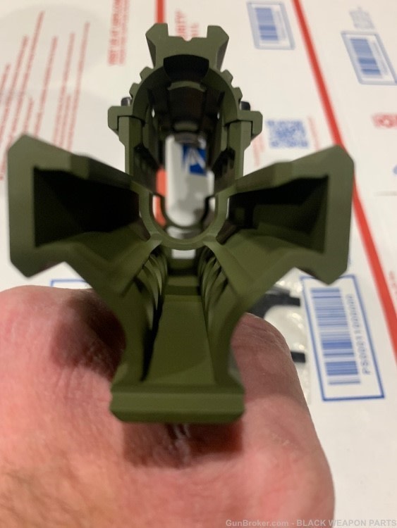 Ak47 rail handguard green fits most standard ak's -img-2
