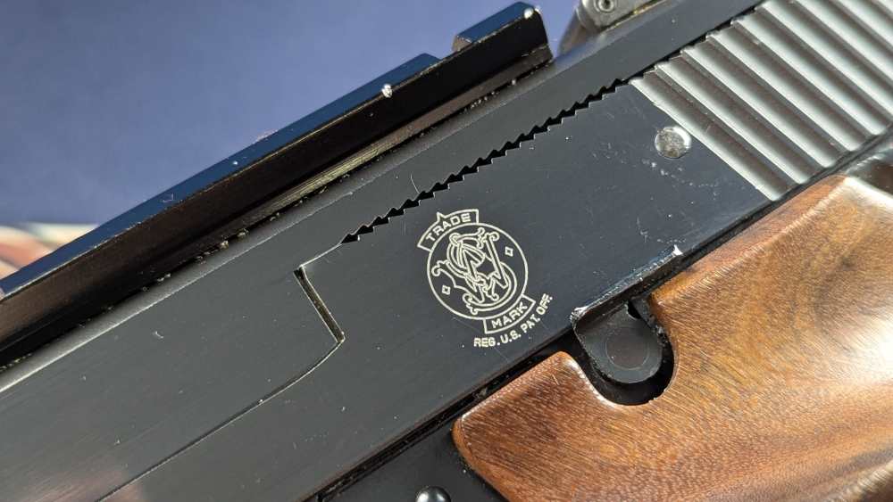 Smith & Wesson S&W Model 41 5.5" .22LR - Museum Grade Take-A-Shot!-img-3