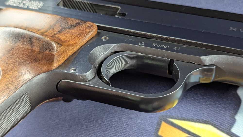 Smith & Wesson S&W Model 41 5.5" .22LR - Museum Grade Take-A-Shot!-img-11