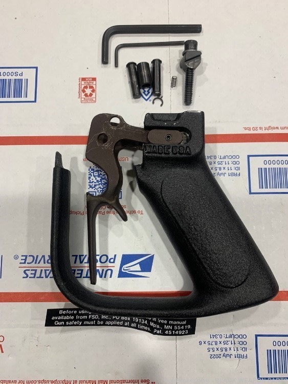 Early 1980's the ultimate trigger actuator assembly for ar15 ak47 patent ma-img-0