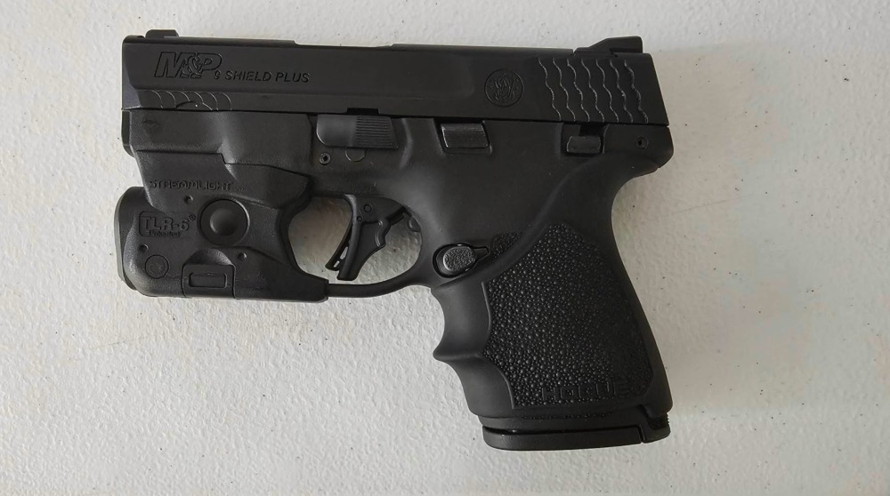 Smith & Wesson M&P Shield Plus 9mm 10+1 Manual Safety TLR-6 CCW Package -img-2