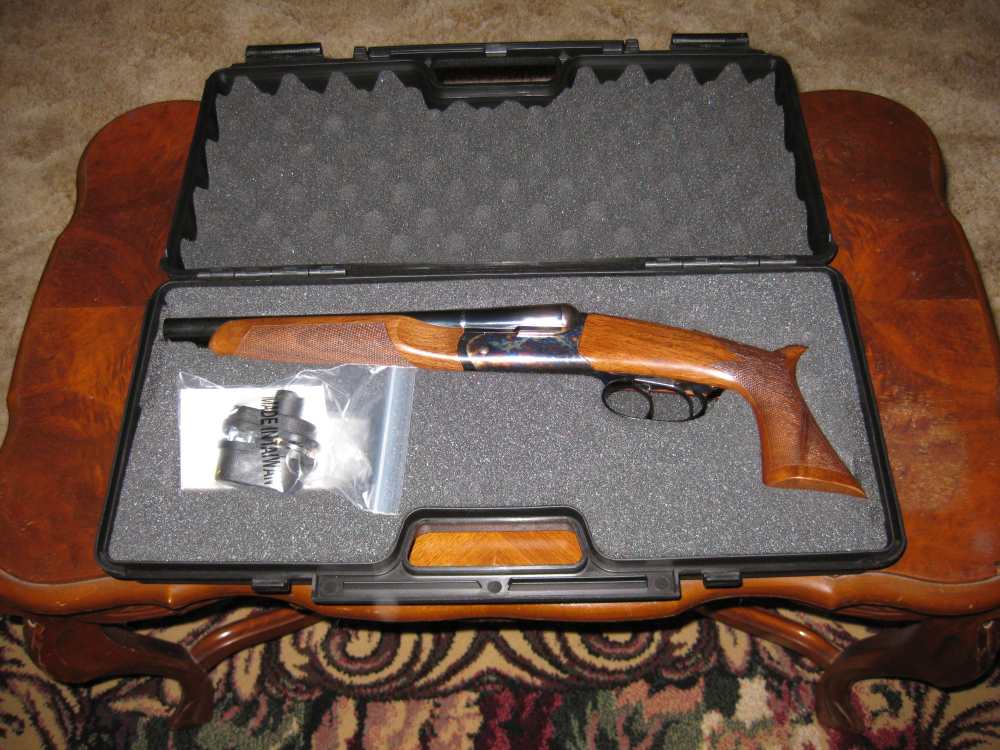 Pedersoli Howdah S/S 410/.45 LC Like new superb shape !-img-1