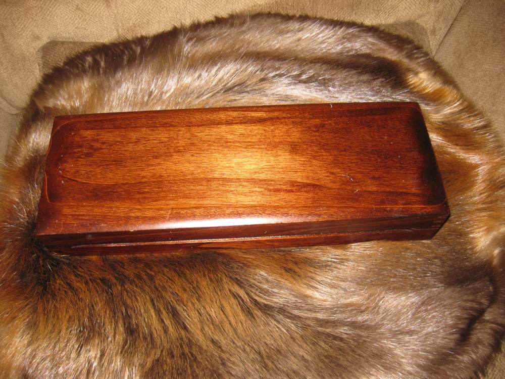 Vintage Bob Lutes set of knives never used Skinner/Capers Musk ox/Warthog !-img-0
