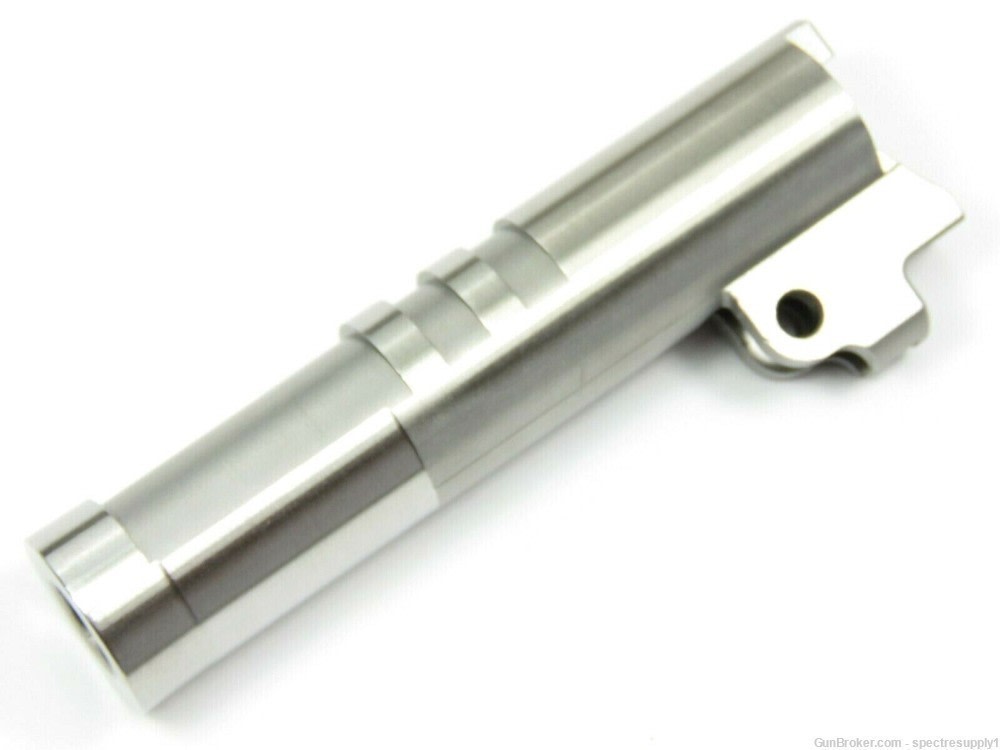 NEW 1911 9mm 3.25" Stainless Wilson Nowlin Ramped BULL Barrel-img-3