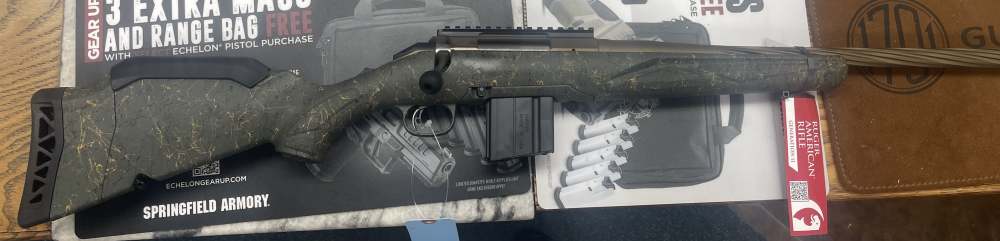 Ruger American Gen II Rifle Predator - 6mm ARC - 10+1 - 22" - Bronze/Green -img-0