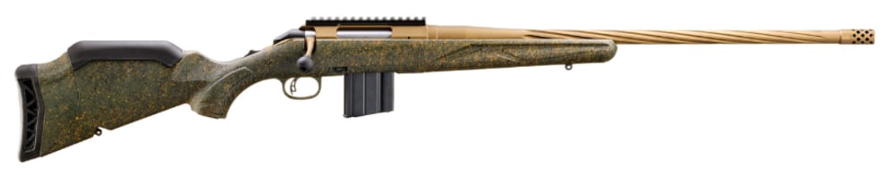 Ruger American Gen II Rifle Predator - 6mm ARC - 10+1 - 22" - Bronze/Green -img-10