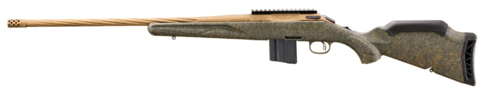 Ruger American Gen II Rifle Predator - 6mm ARC - 10+1 - 22" - Bronze/Green -img-11