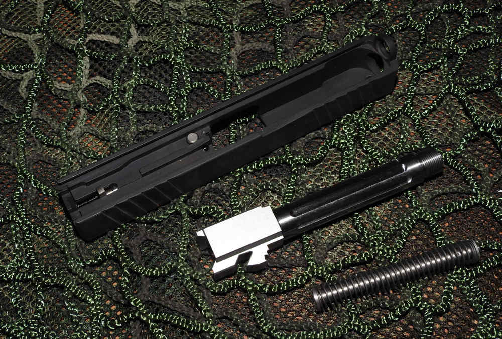 GLOCK 19 COMPLETE SLIDE w/ Threaded 416r Fluted Barrel GEN 1-3-img-5