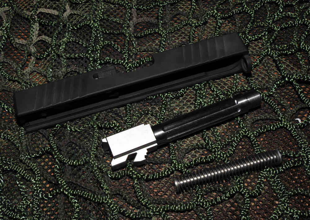 GLOCK 19 COMPLETE SLIDE w/ Threaded 416r Fluted Barrel GEN 1-3-img-2
