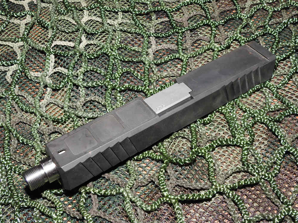 GLOCK 19 COMPLETE SLIDE w/ Threaded 416r Fluted Barrel GEN 1-3-img-1