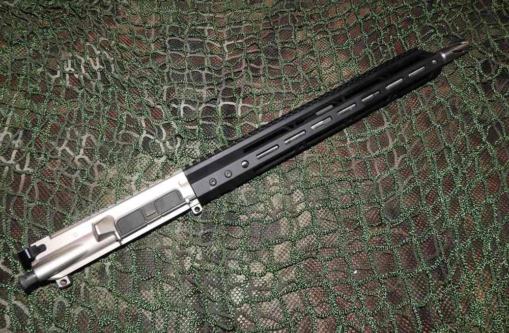 AR-15 TITANIUM NITRIDE COMPLETE UPPER RECEIVER w/ 416R Barrel & MPI BCG-img-1