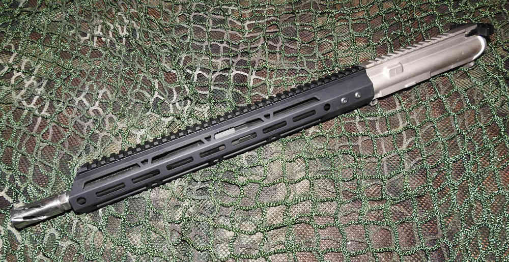 AR-15 TITANIUM NITRIDE COMPLETE UPPER RECEIVER w/ 416R Barrel & MPI BCG-img-3