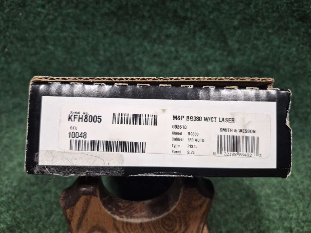 Smith & Wesson Bodyguard 380 ACP Laser PENNY START 0.01-img-14
