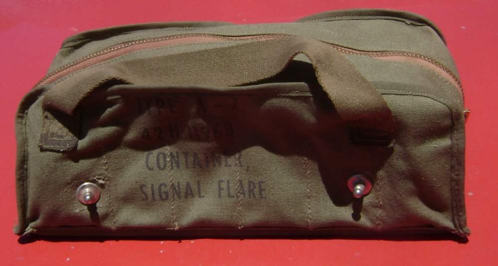 A-7 Signal Flare Pouch holds 12rds of ANM Series of flares 37mm 40mm-img-0
