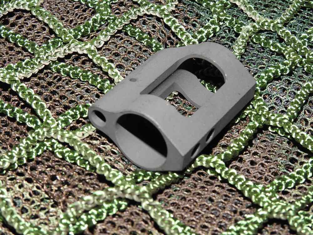 AR308 / AR10 / R25 GII SLANT NOSE GAS BLOCK ALL STEEL-img-0