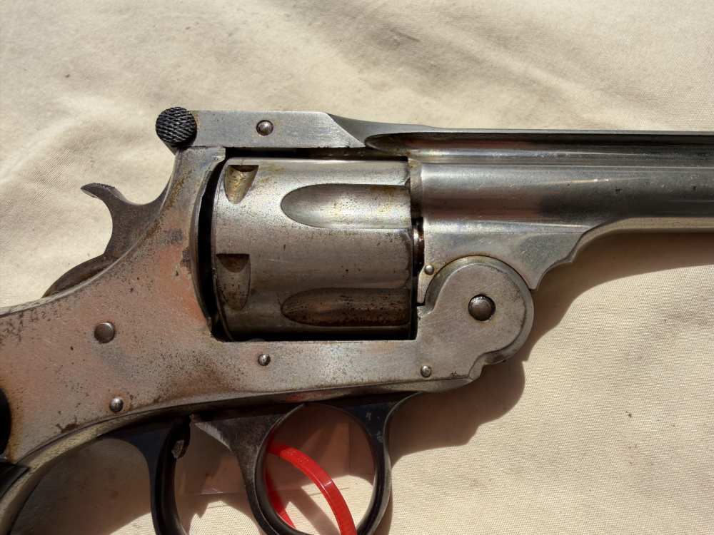 H & R Top Break 6 Shot Revolver Nickel 32 S&W-img-2