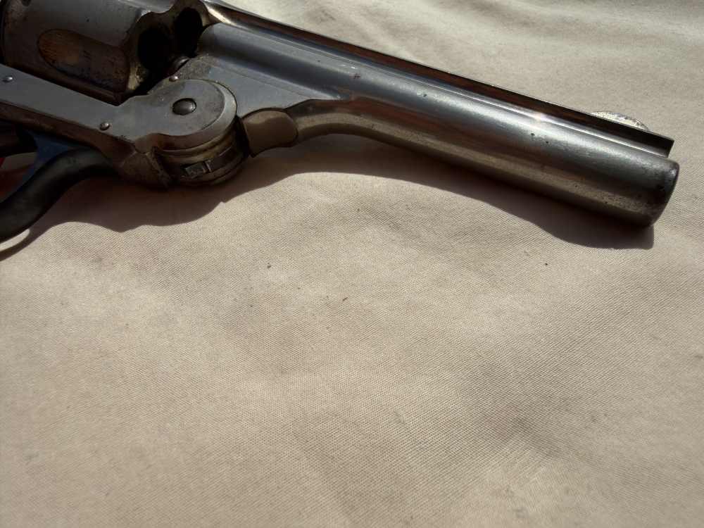 H & R Top Break 6 Shot Revolver Nickel 32 S&W-img-5