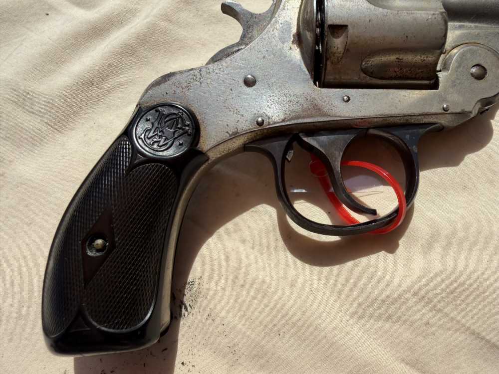 H & R Top Break 6 Shot Revolver Nickel 32 S&W-img-1