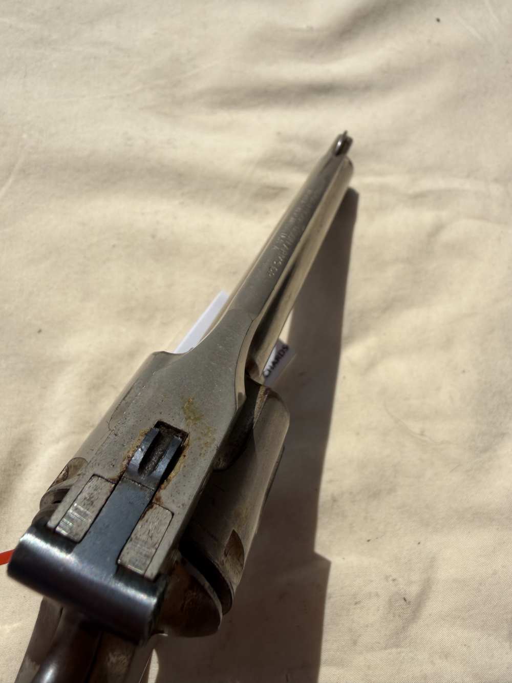 H & R Top Break 6 Shot Revolver Nickel 32 S&W-img-8