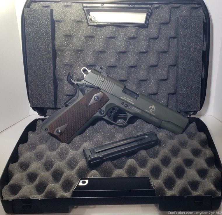 ATI/GSG German Sports Night Sights 1911 .22LR 5" Green with Bonus ... -img-2