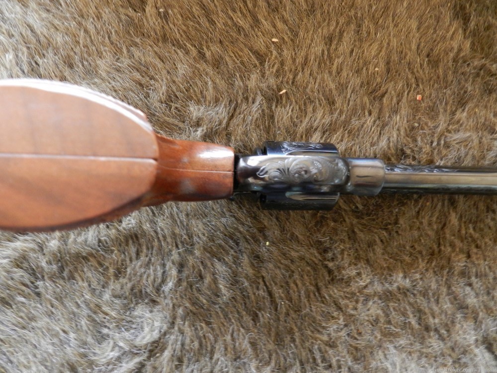 Colt Python Target 38 Spl 8" Blue Factory B Engraved NIB-img-11