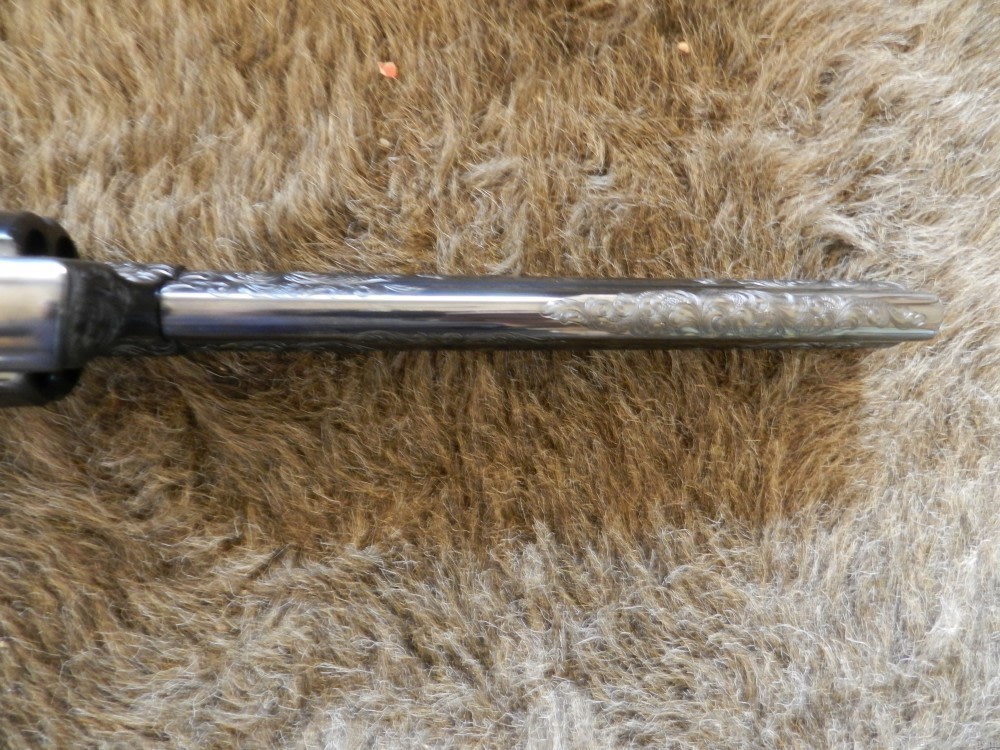 Colt Python Target 38 Spl 8" Blue Factory B Engraved NIB-img-15