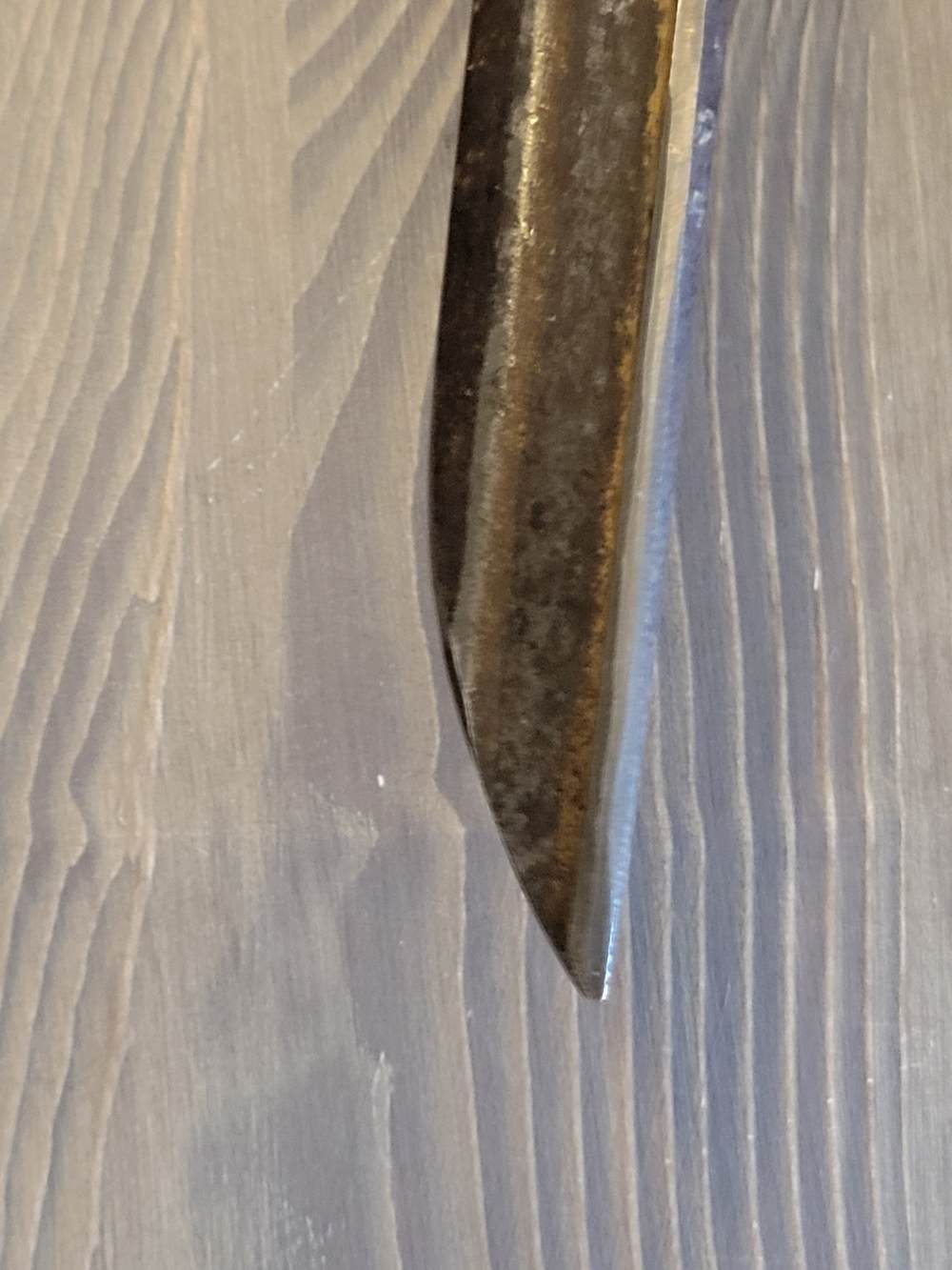 UNIQUE! Trench Art French Fighting Cock Bayonet/Fighting Knife-img-12
