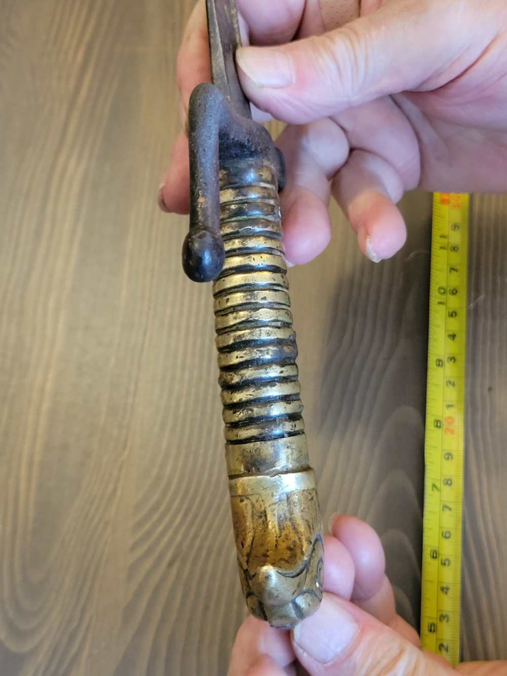 UNIQUE! Trench Art French Fighting Cock Bayonet/Fighting Knife-img-15