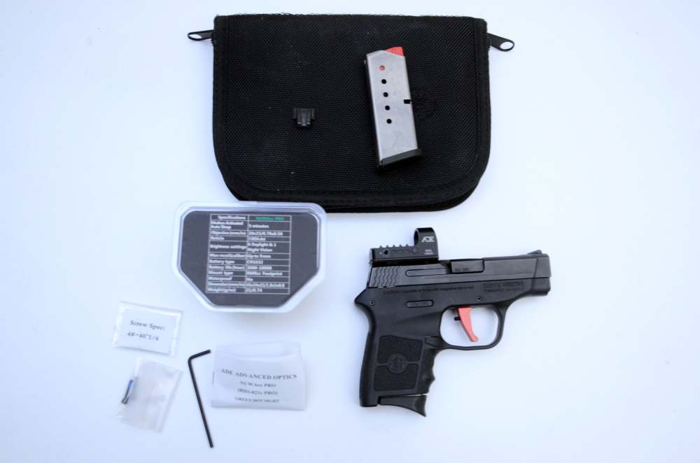 S&W M&P Bodyguard 380 Flat Trigger GREEN DOT-img-0