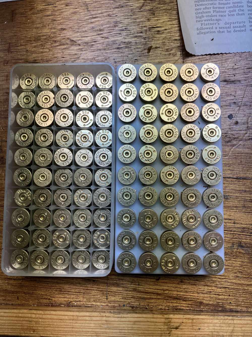 Lee 455 Webley Carbide Dies -img-2