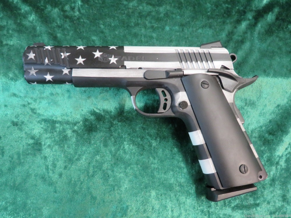 Citadel 1911 45 ACP 5” Barrel  Battleworn American Flag, 15714-img-1