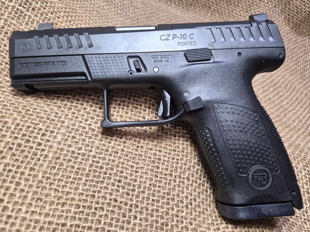 CZ P-10 C PORTED 9MM BLK 17+1 OPTICS READY-img-1