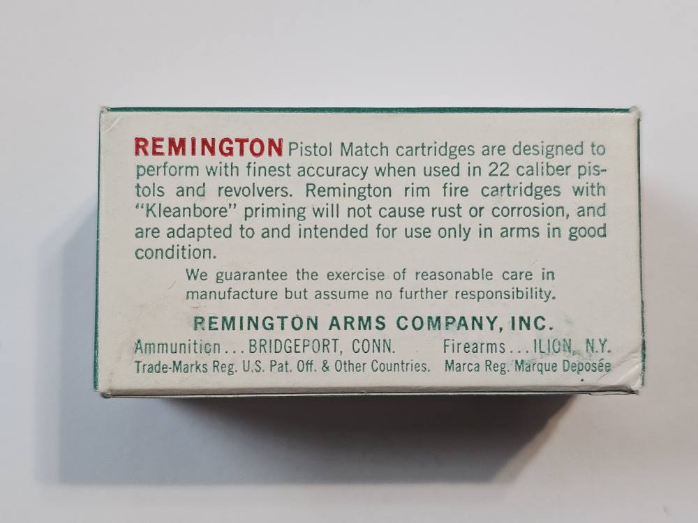Vintage Remington 22 Long Rifle Pistol Match -img-3