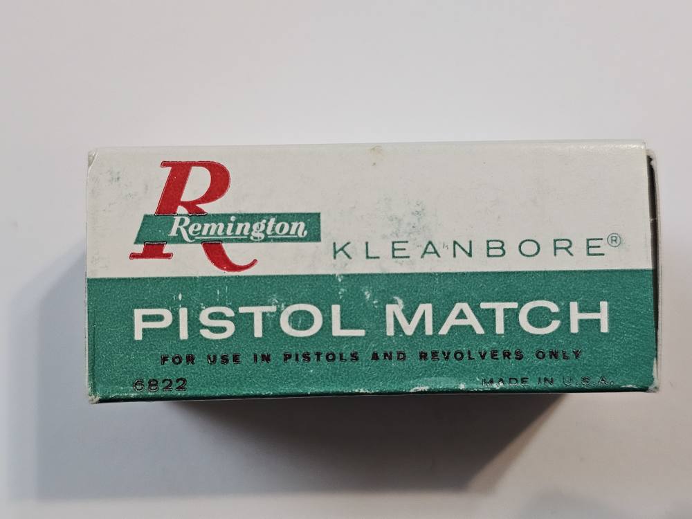 Vintage Remington 22 Long Rifle Pistol Match -img-2